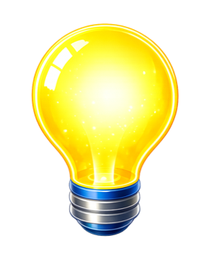 Hint lightbulb tool icon from Fun Journey